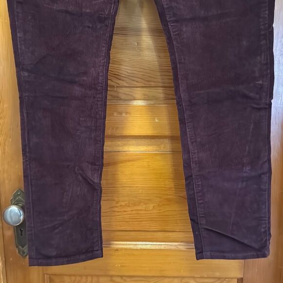 Levi’s 721 Maroon Button Fly Slim Corduroys Women’s US 14 - Picture 3 of 9
